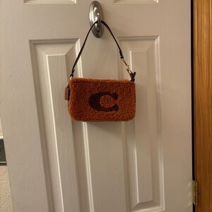 Coach Nolita 19 shearling and Leather